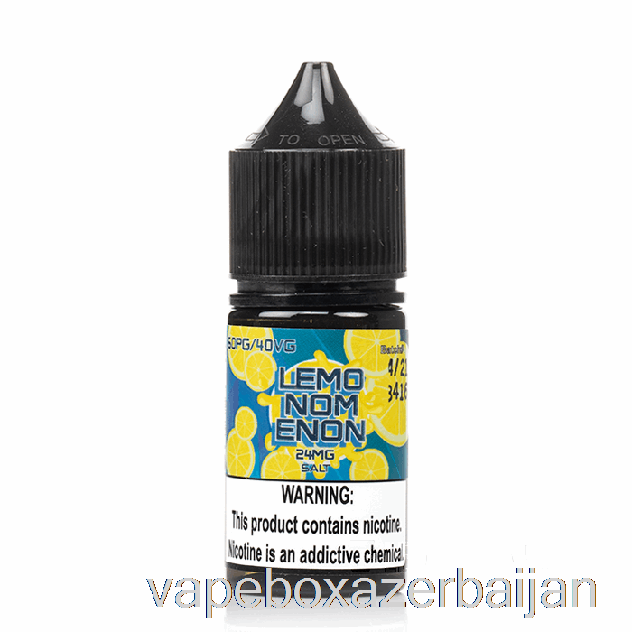 Vape Baku Lemonomenon Salt - Nomenon E-Liquids - 30mL 24mg